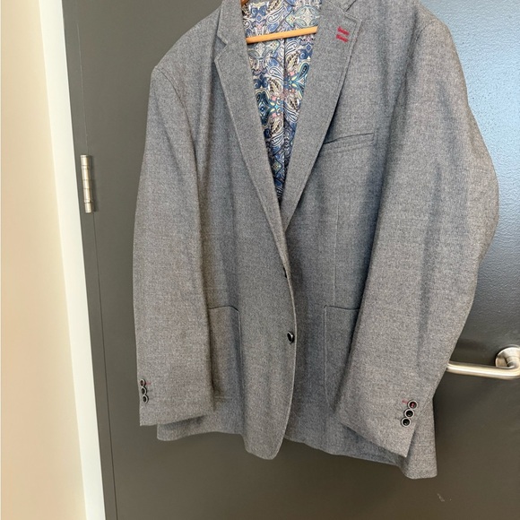 J Grill 48T Men's Gray Blazer in good/near excellent used condition - Picture 13 of 13